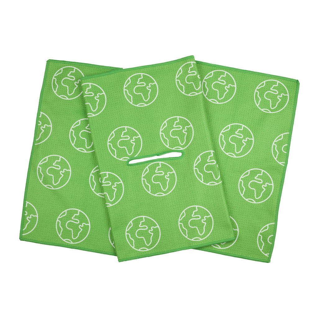 Microfibre Towel - Green image 1